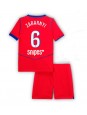 Paris Saint-Germain Illia Zabarnyi #6 Kolmaspaita Lasten 2025-26 Lyhythihainen (+ shortsit)